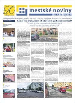 Mestské noviny č. 13 a 14/2025