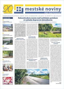 Mestské noviny č. 19/2025