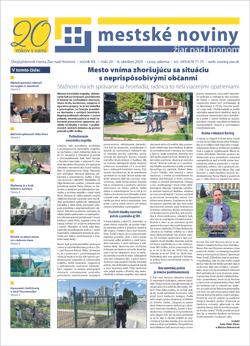 Mestské noviny č. 20/2025