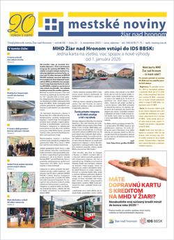 Mestské noviny č. 22/2025