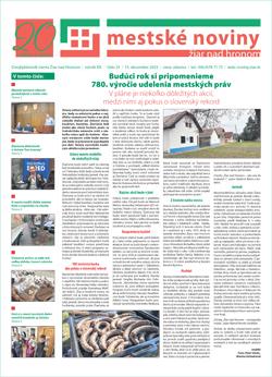 Mestské noviny č. 25/2025
